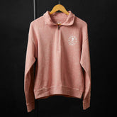 Pink Haze Cropped Half Zip