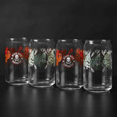 Snow Daze Soda Can Glass Set