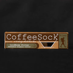 Coffee Sock Reusable ColdBrew Filter - Hikers Edition